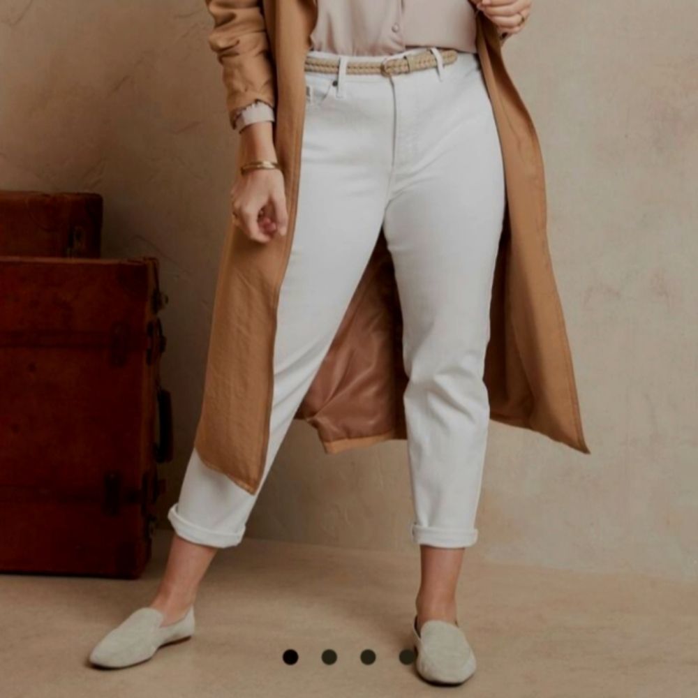 Banana Republic White Women's Jeans